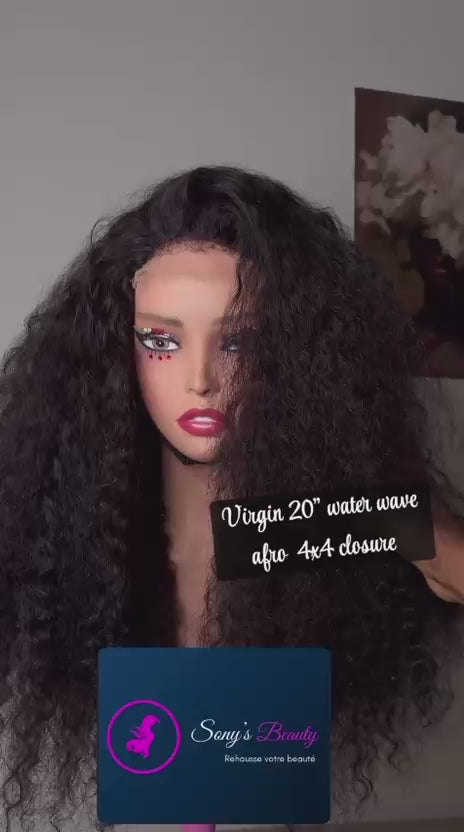 Water wave afro
